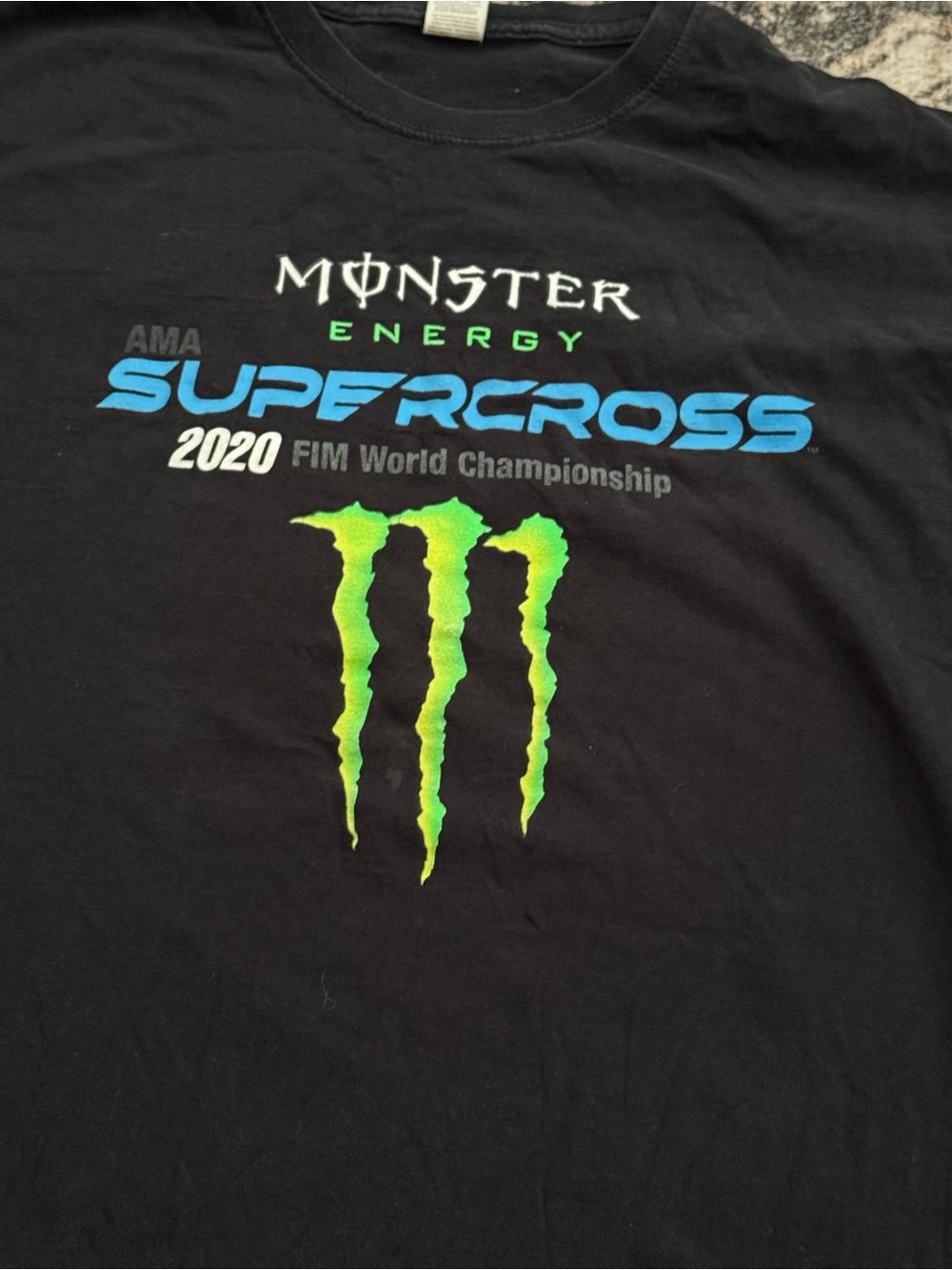 Monster Energy Black Supercross 2020 Graphic Tee - Picture 4 of 5